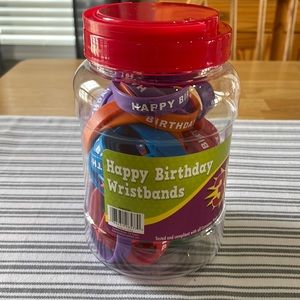 Happy Birthday Wristbands for Kids